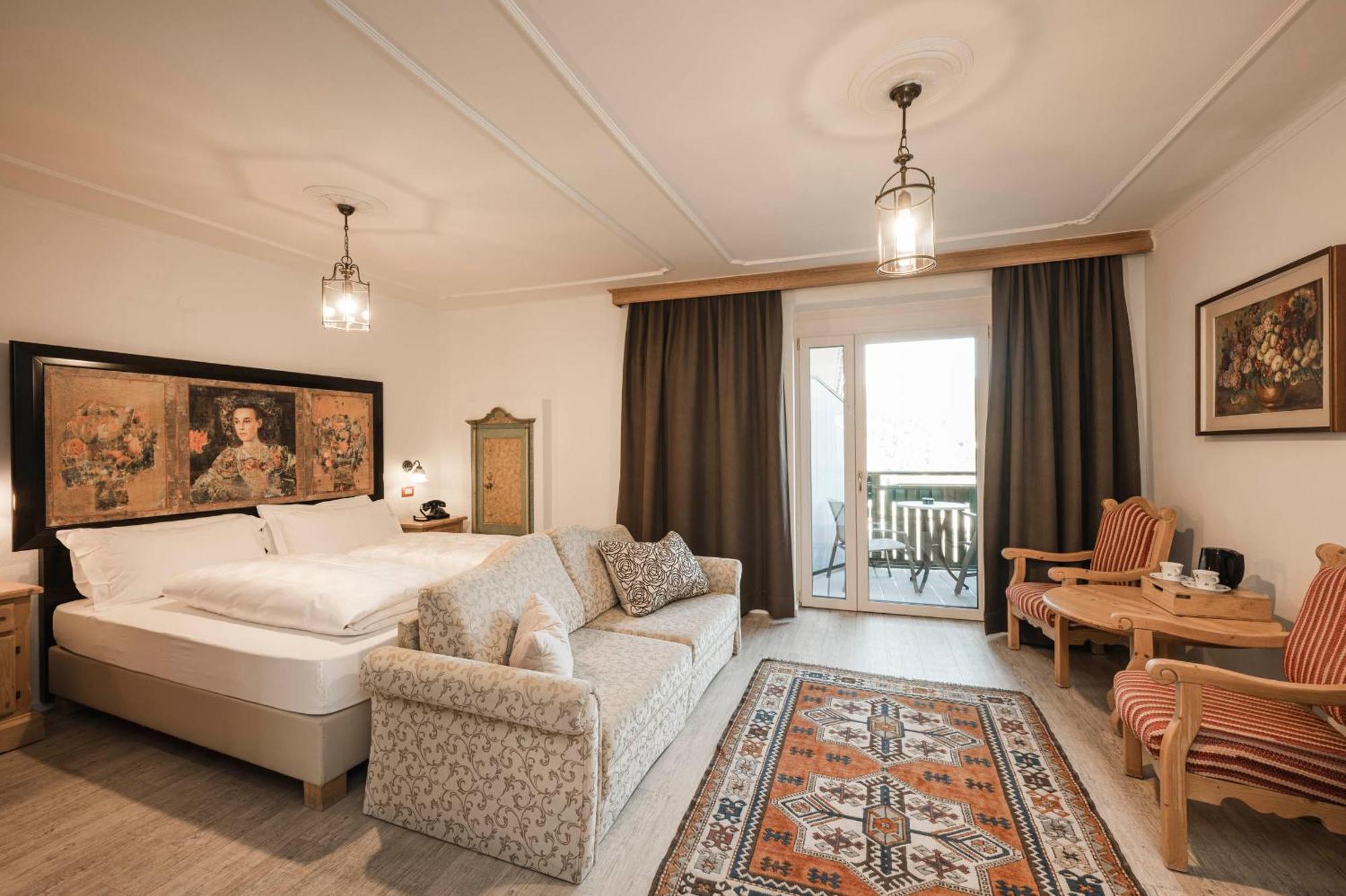 Hotel Cavallino D'Oro Bed&Breakfast Castelrotto Kültér fotó