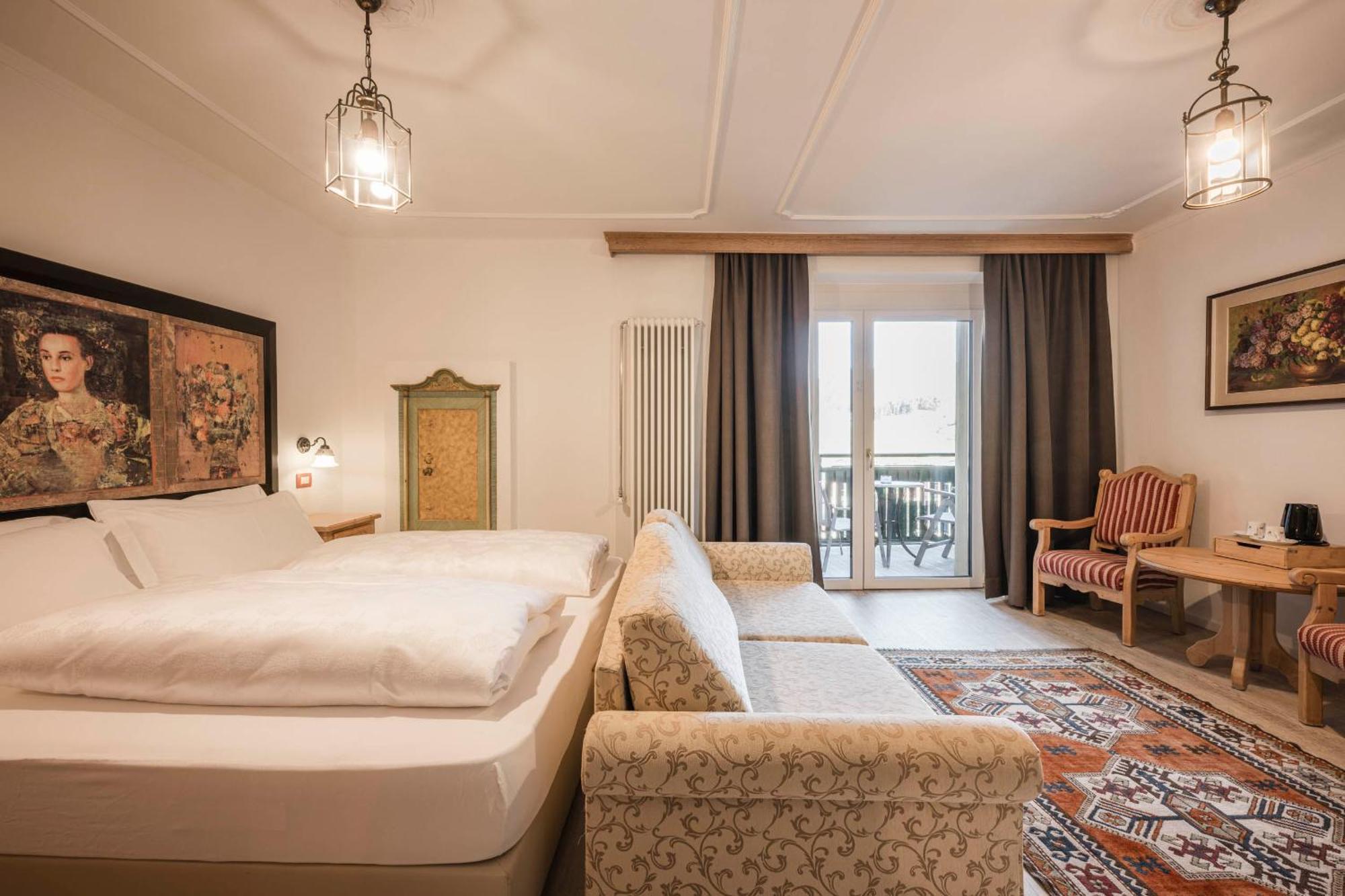 Hotel Cavallino D'Oro Bed&Breakfast Castelrotto Kültér fotó